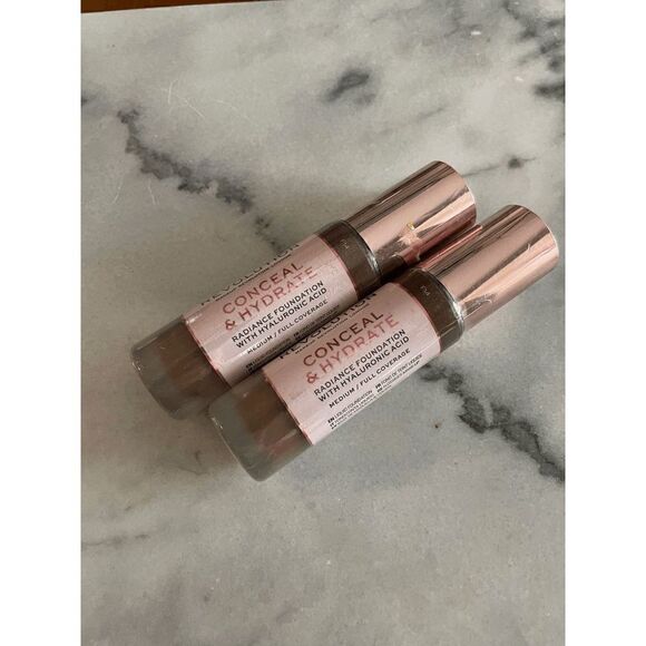 Revolution Conceal and Hydrate Radiance Foundation in F14 Lot of 2 - Picture 1 of 2